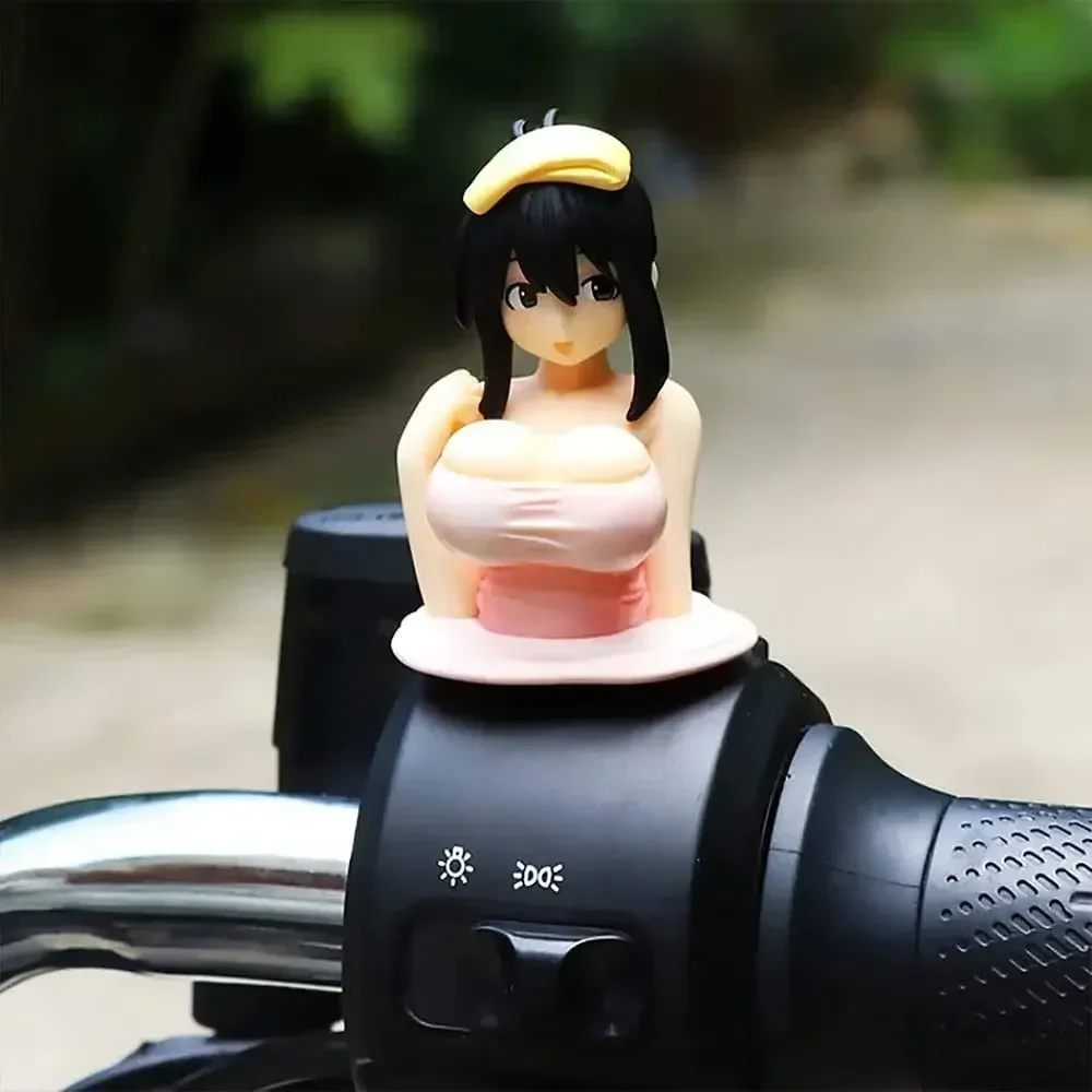 Car Accessories Girl - Sexy Anime Shaking Boobs Console Dashboard