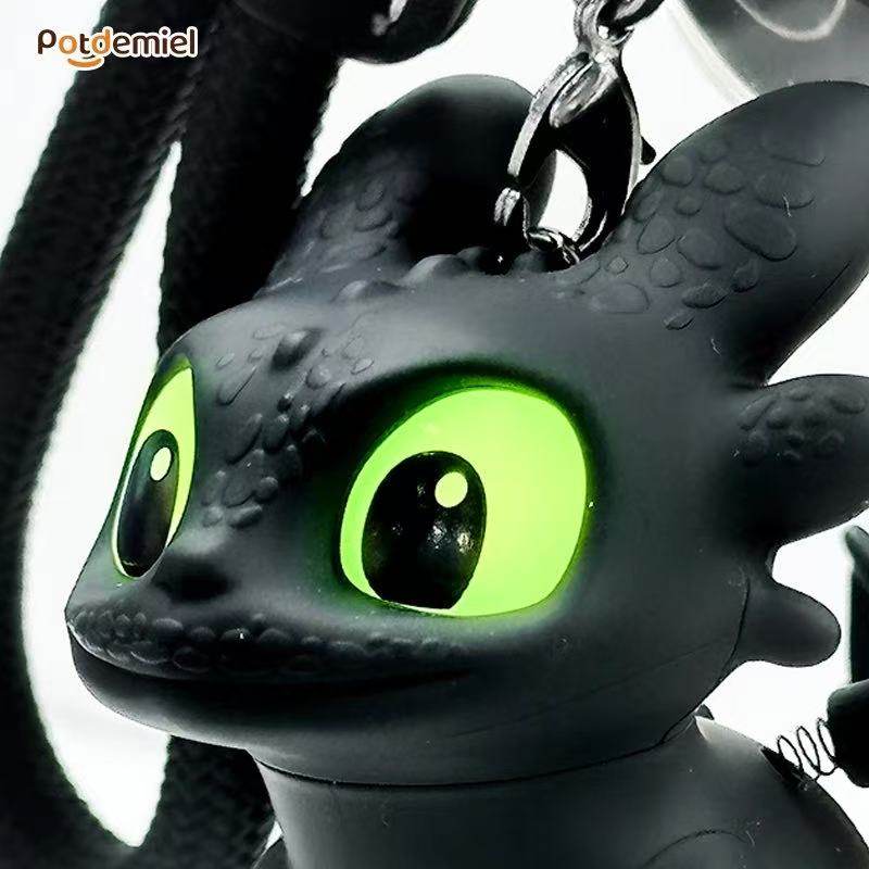 Car Accessories Kit - Genuine Cute Glowing Toothless Car Interior