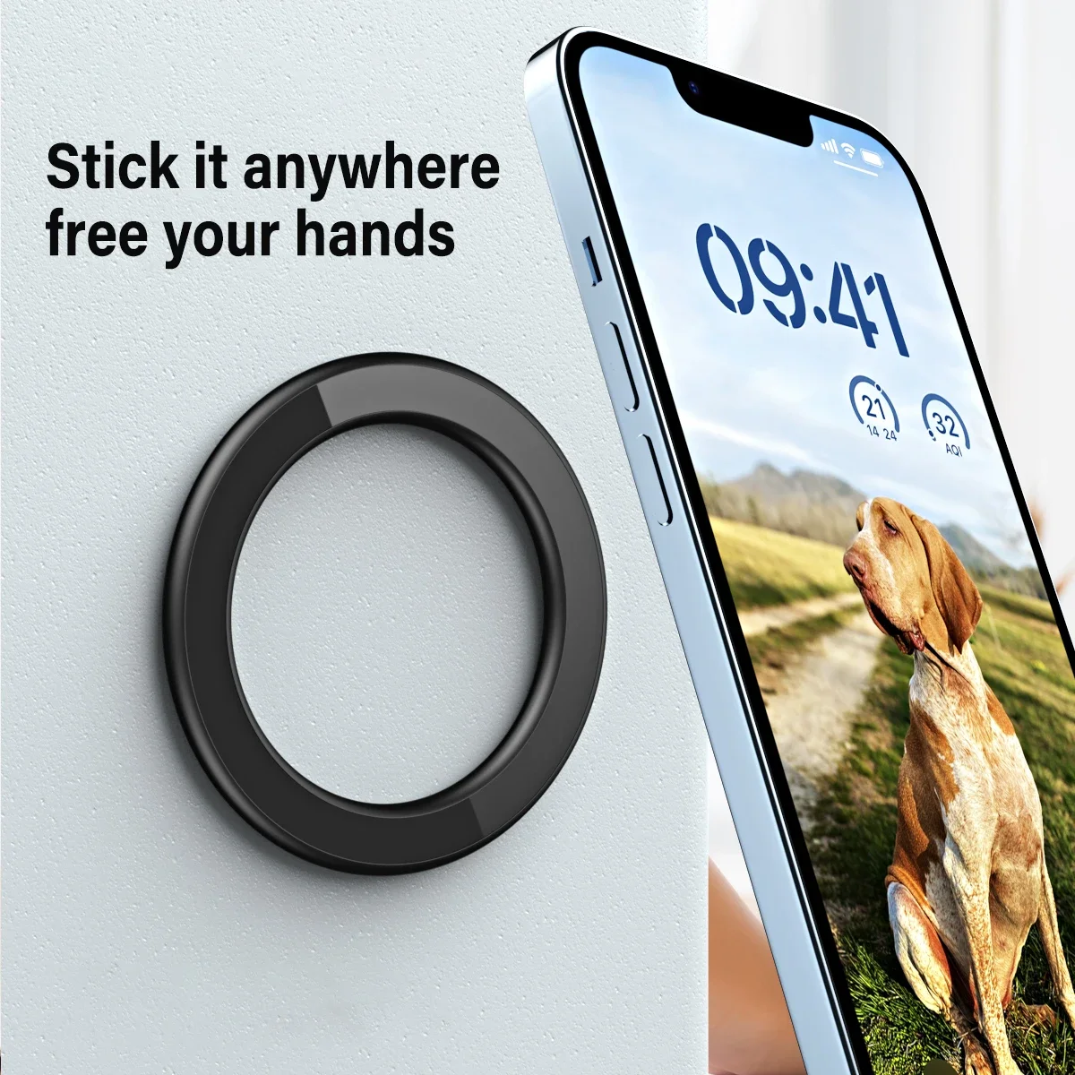 For MagSafe Magnetic Ring Hold - Car Phone Holder Magnetic 评论和价格