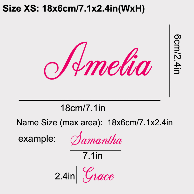 Personalized Name Vinyl Decal  - Car Accessories Girl 评论和价格