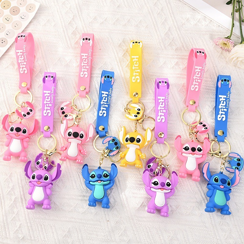 Kawaii Lilo & Stitch Toys Keyc - Car Accessories Girl 评论和价格