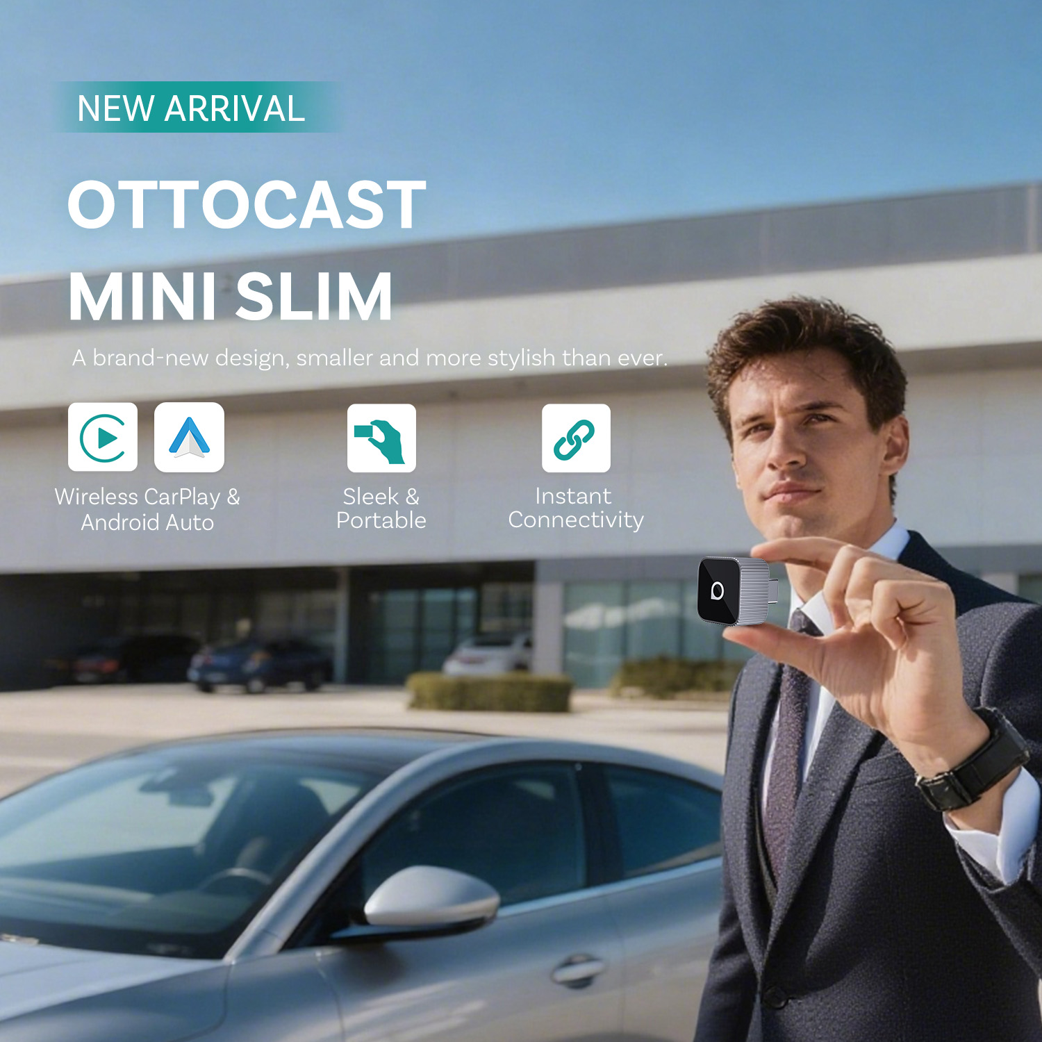 Ottocast Mini Slim Wireless Ca - Car Accessories Usa 评论和价格